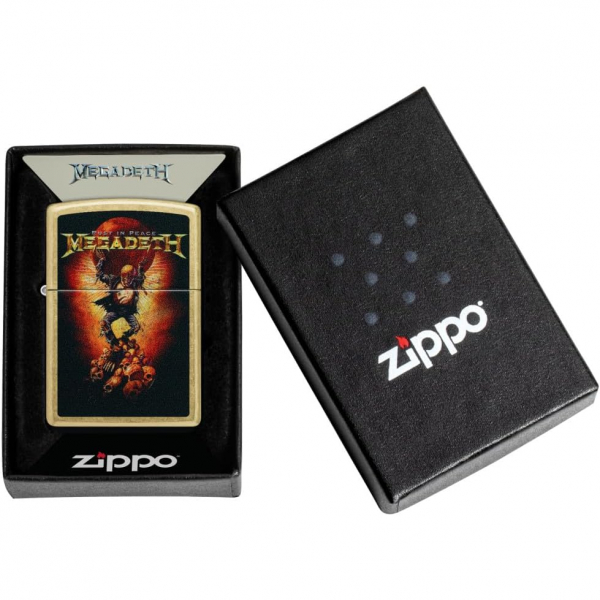 Zippo Megadeth Rust in Peace Tasar�m �akmak