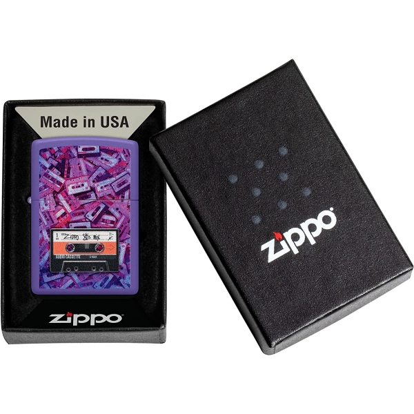 Zippo Mor Kaset Tasarm akmak