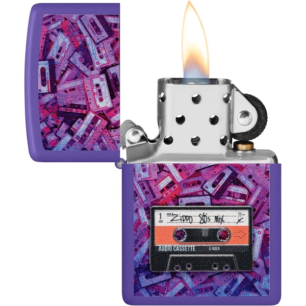 Zippo Mor Kaset Tasarm akmak