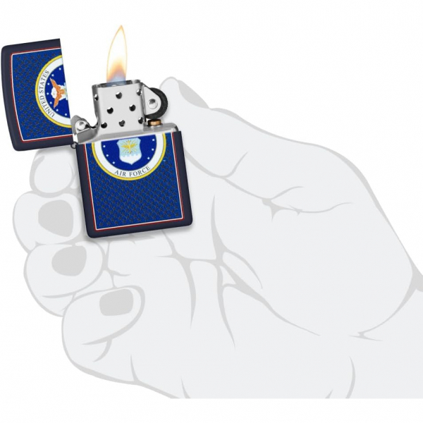 Zippo Air Force Lacivert akmak