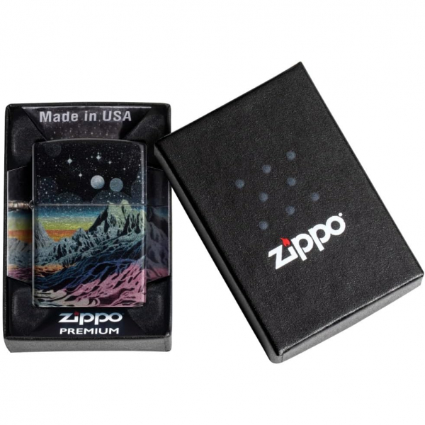 Zippo Space Renkli Tasarm akmak