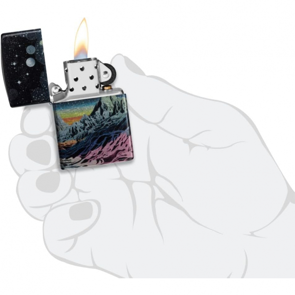 Zippo Space Renkli Tasarm akmak