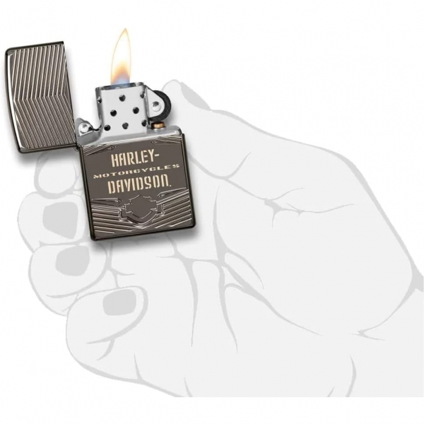 Zippo Harley Davidson Buz akmak 