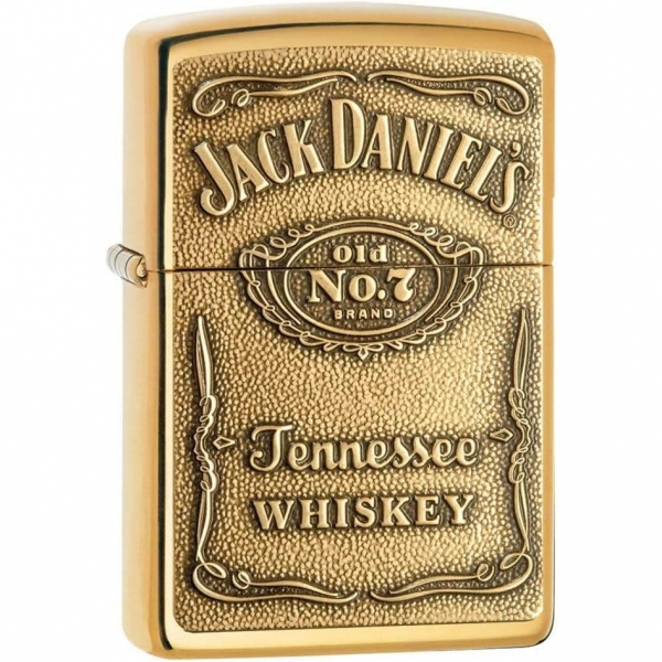 Zippo Jack Daniels akmak (Gold)