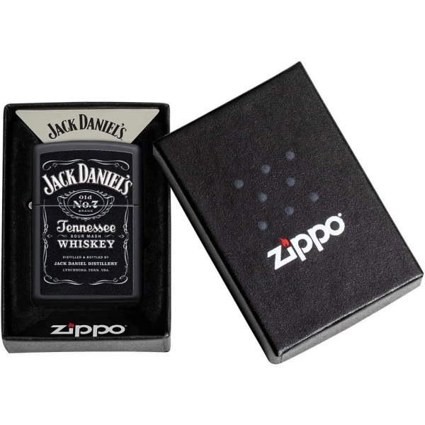 Zippo Jack Daniels akmak (Siyah)