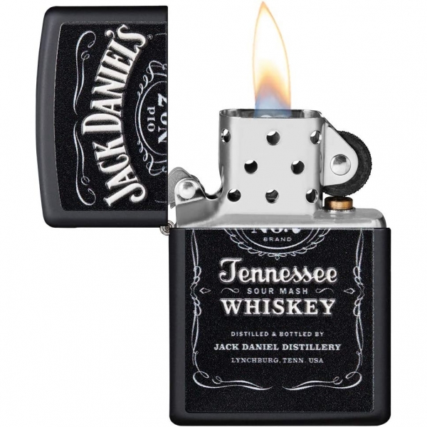 Zippo Jack Daniels akmak (Siyah)