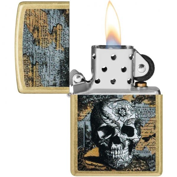 Zippo iekli Yaz Kafatas akmak