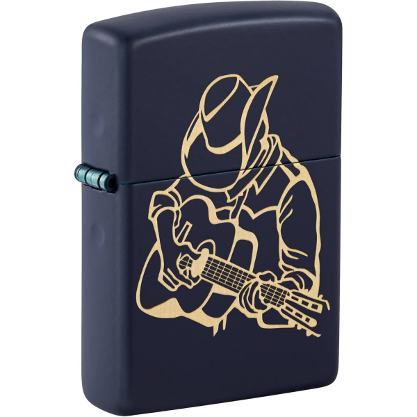 Zippo Gitarl Kovboy Lacivert akmak 