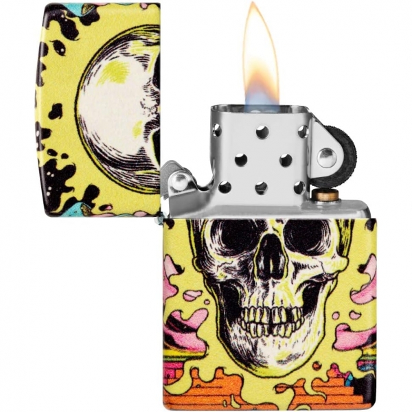 Zippo Trippy Kafatas akmak 