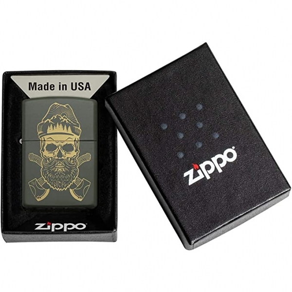 Zippo Outdoor Yeil Kurukafa akmak