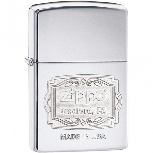 Zippo Parlak Krom Gm akmak