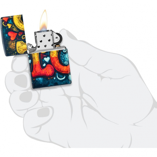 Zippo Love Duvar akmak