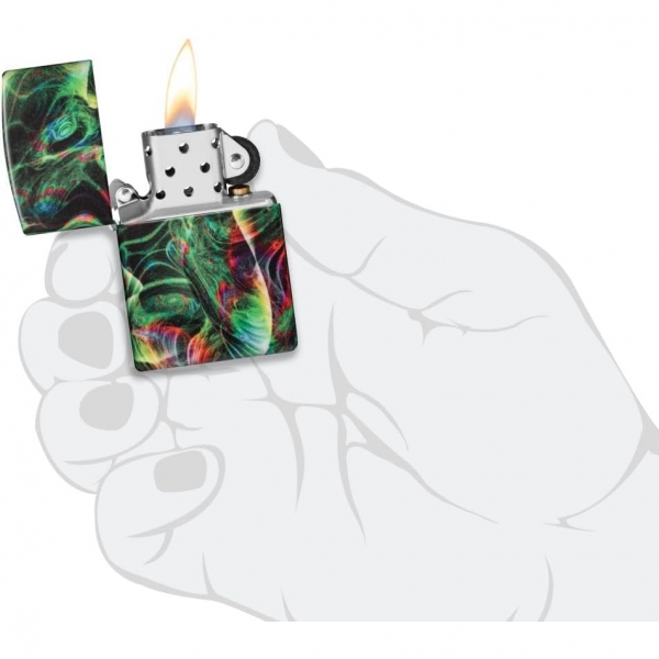 Zippo Psychedelic Girdap Tasarm akmak