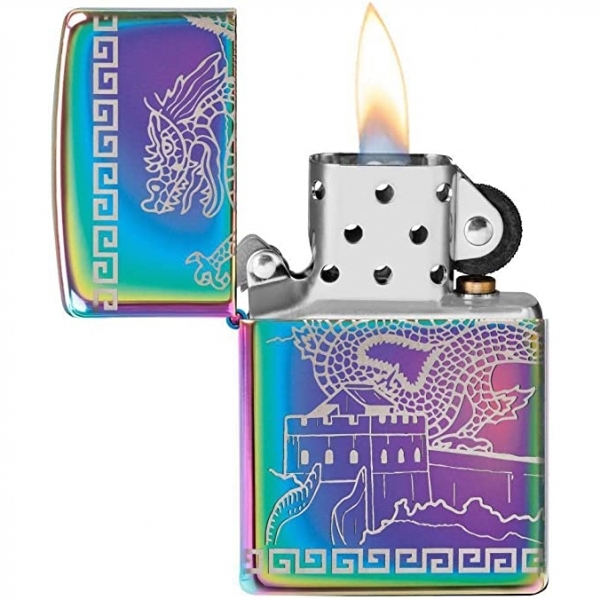 Zippo Renkli Dragon Armor akmak