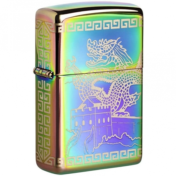 Zippo Renkli Dragon Armor akmak