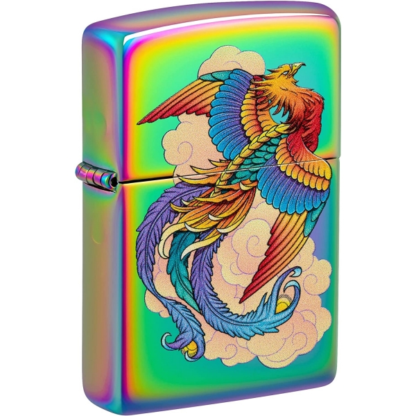 Zippo Renkli Phoenix Ku akmak