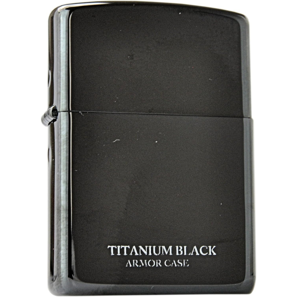 Zippo Titanyum Kaplama Siyah akmak 