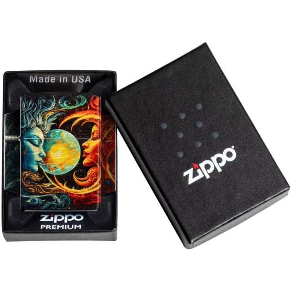 Zippo Uyuyan Gne ve Ay Tasarm akmak