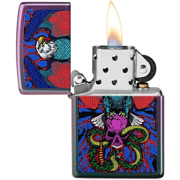 Zippo Kartal Ylan Kafatas akmak