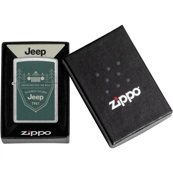 Zippo Jeep Street Krom akmak