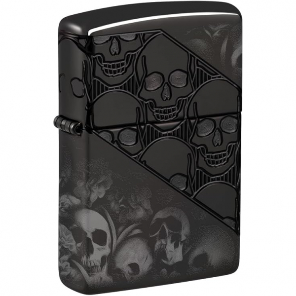 Zippo Kafatas Siyah akmak