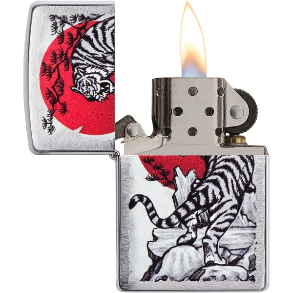 Zippo Siyah Kaplan akmak