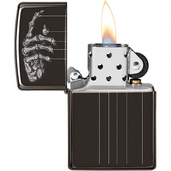 Zippo Siyah Kukla pleri akmak 