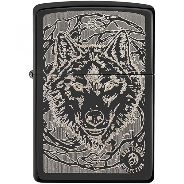 Zippo Siyah Kurt akmak