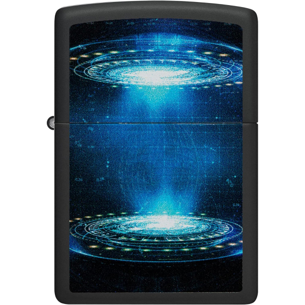 Zippo Ufo Siyah Mat akmak
