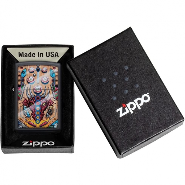 Zippo Siyah Mat Ejderha akmak