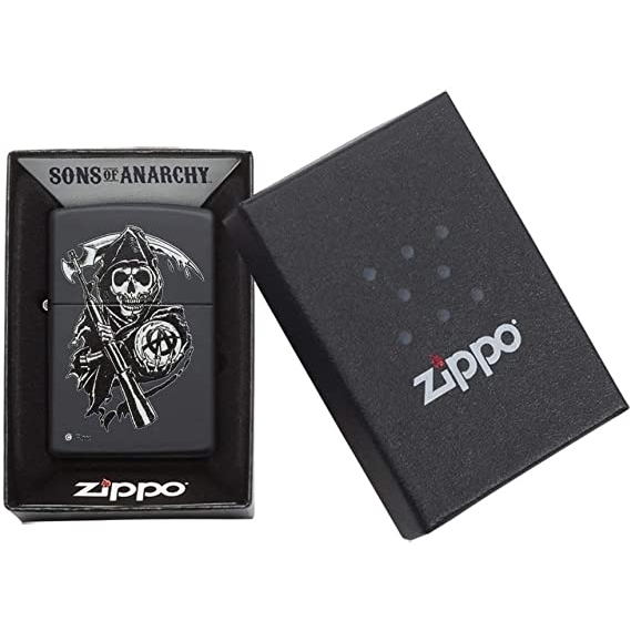 Zippo Siyah Orak akmak 