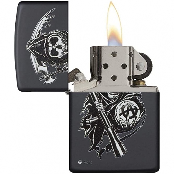 Zippo Siyah Orak akmak 