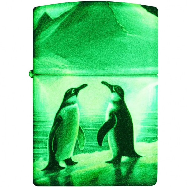 Zippo Yeil Gitd Penguen akmak