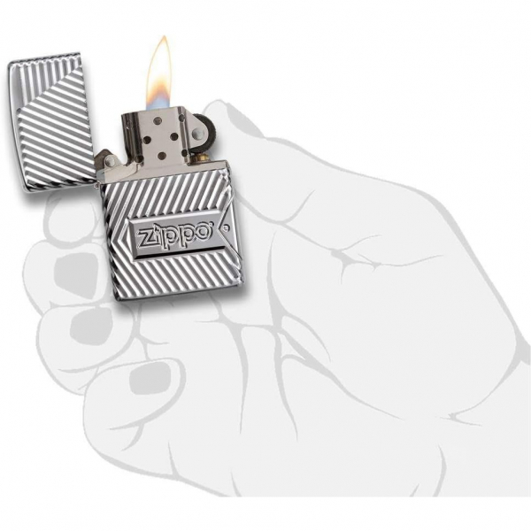 Zippo Armor Logolu akmak