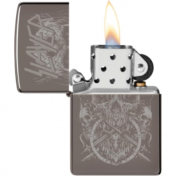 Zippo Slayer Kafatas� Tasar�m �akmak