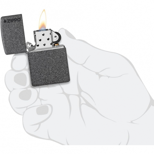 Zippo Iron Stone Klasik Demir Ta akmak
