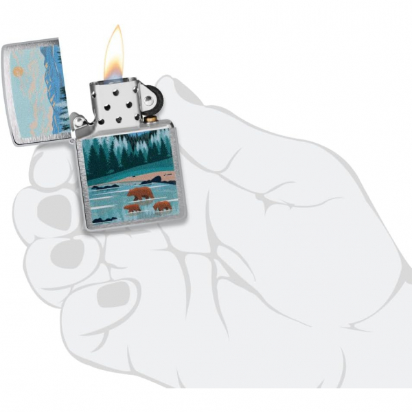 Zippo Kodiak Bears Fral akmak