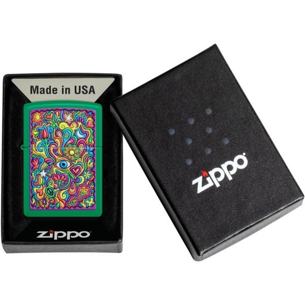 Zippo im Yeili Mat Trippy akmak