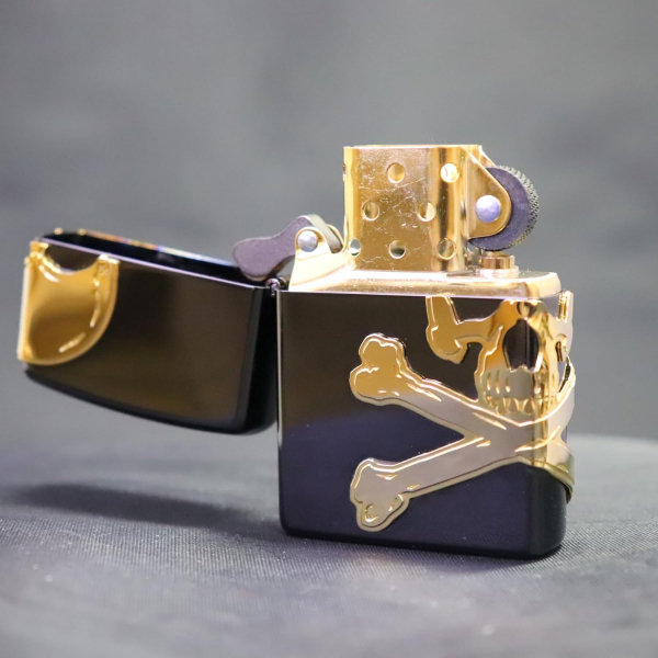 Zippo Kurukafa Siyah akmak