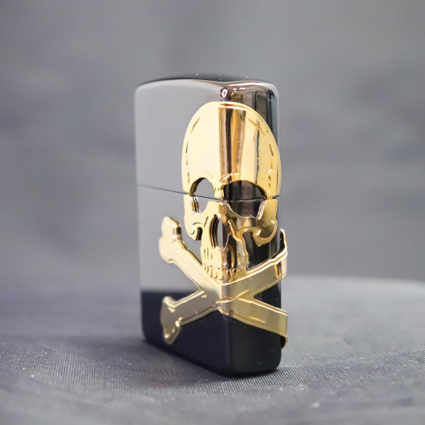 Zippo Kurukafa Siyah akmak