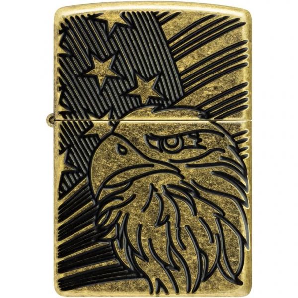 Zippo Kartal ve Bayrak Tasarm akmak