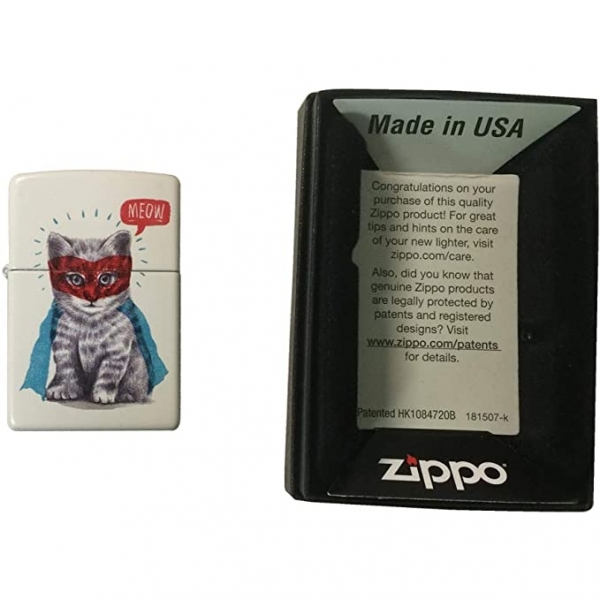 Zippo Sper Kahraman Kedi akmak