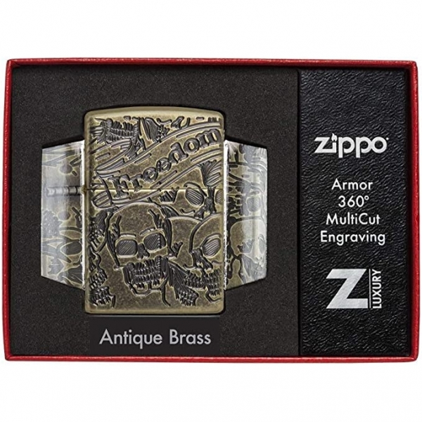 Zippo Freedom Kafatas akmak