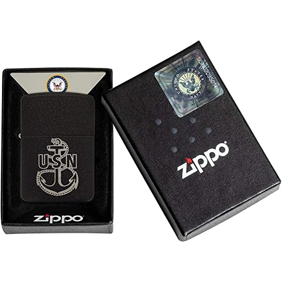 Zippo US Siyah akmak