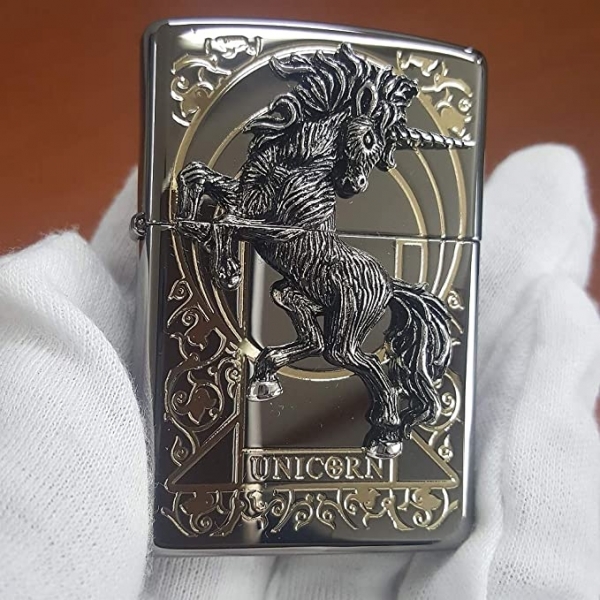 Zippo Unicorn Hakiki Otantik akmak