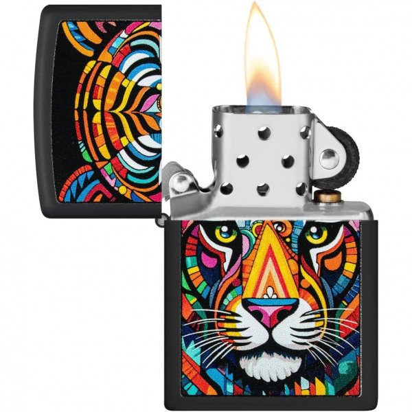 Zippo Aslan Stripes Tasarm akmak