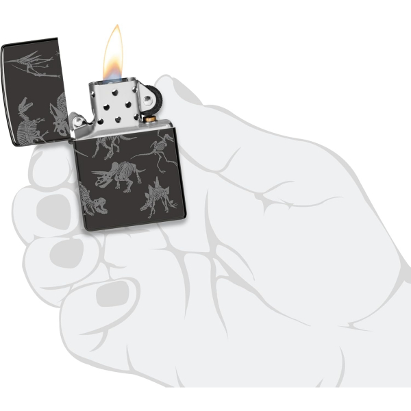 Zippo Dinozor skeletleri akmak 