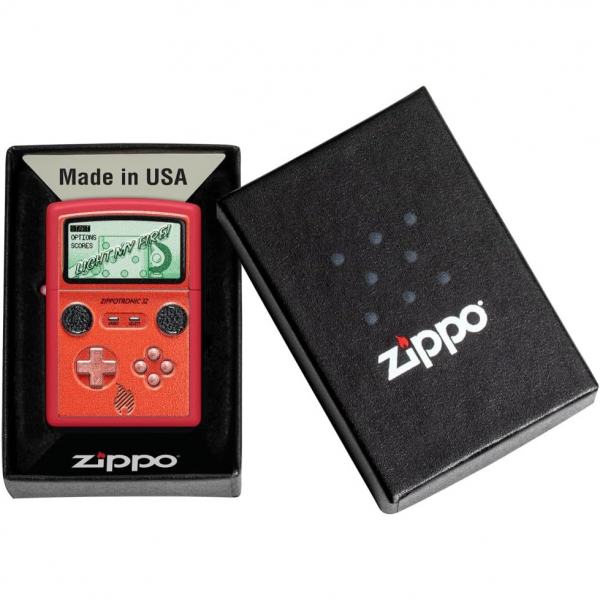 Zippo Krmz Tasarm Mat akmak