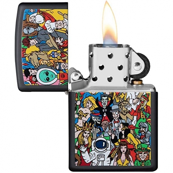 Zippo Windy Renkli akmak