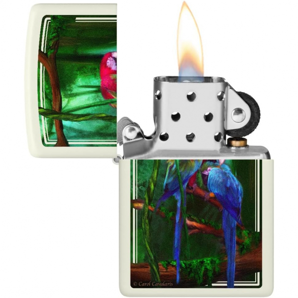 Zippo Yeil Papaan akmak